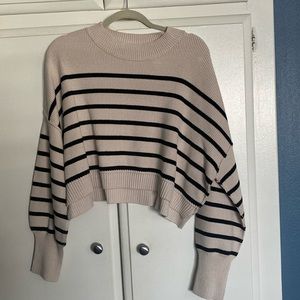Free People striped sweater. BRAND NEW!